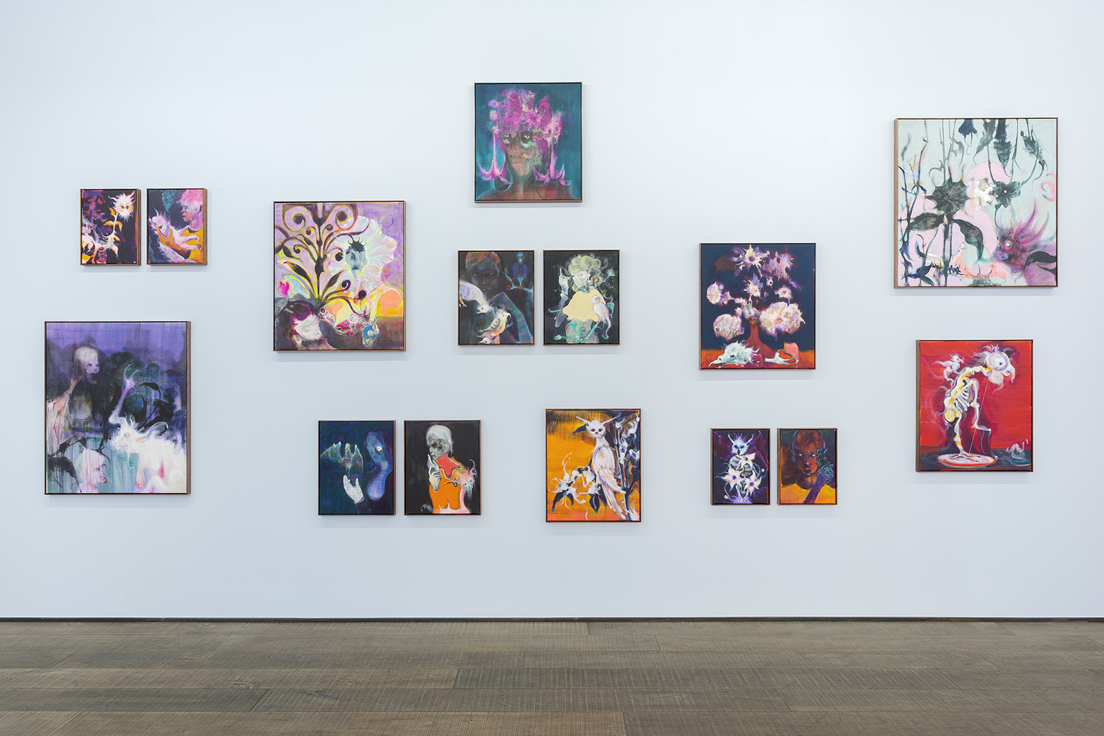 Gert & Uwe Tobias – ladder without tree, Exhibition view