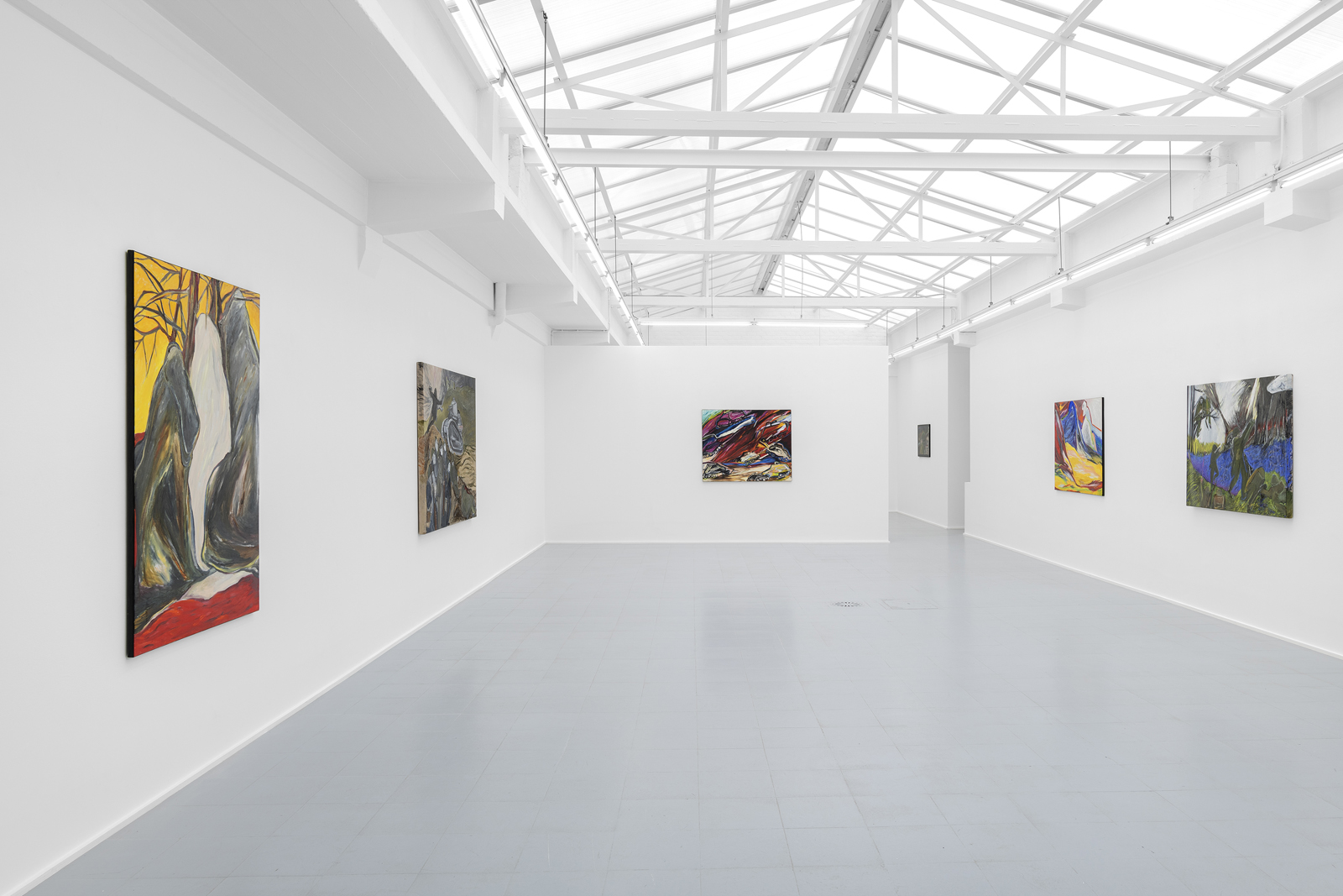 Jacqueline de Jong – WAR paintings from 1991 to 2014, Exhibition view
