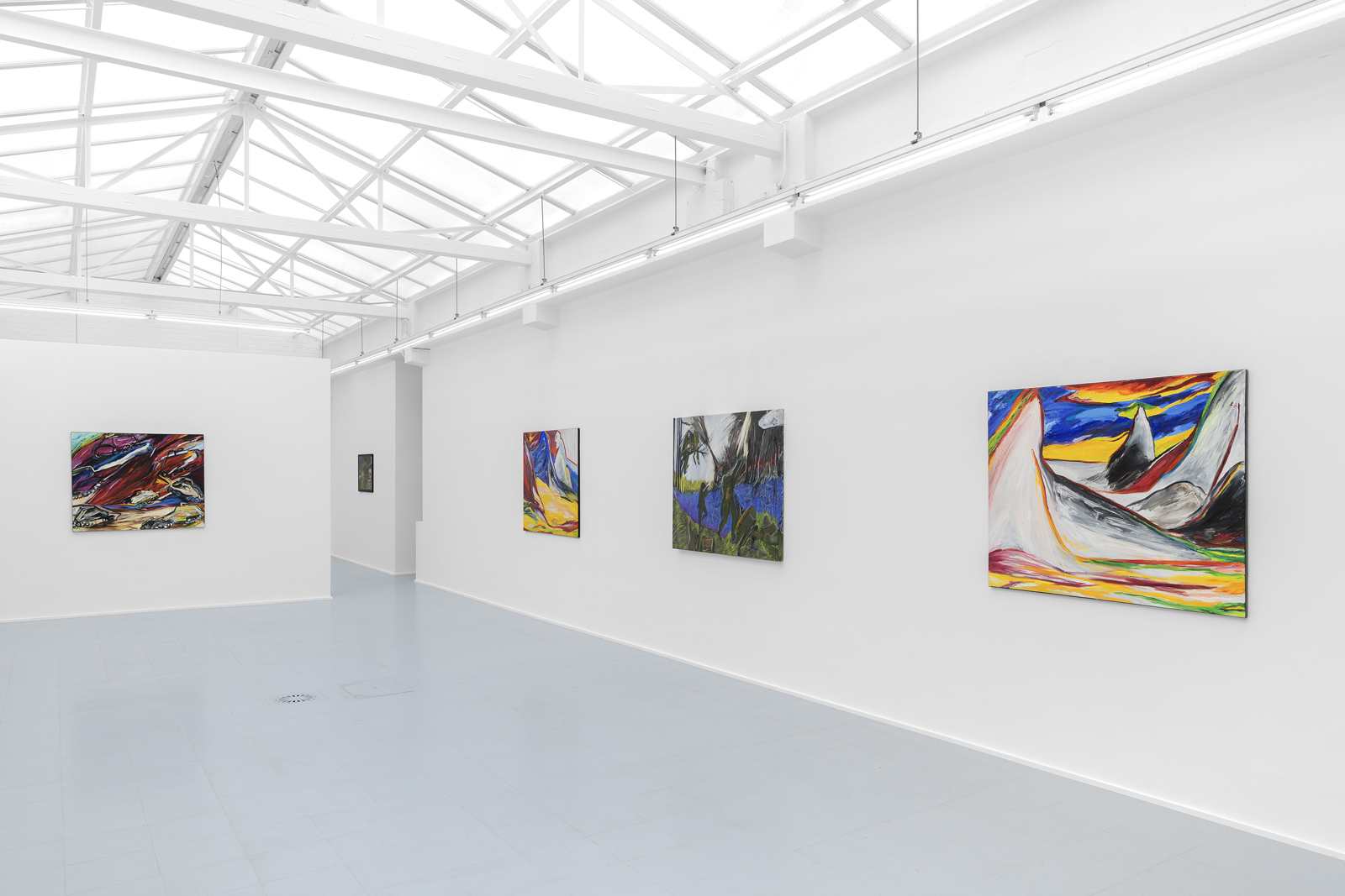 Jacqueline de Jong – WAR paintings from 1991 to 2014, Exhibition view