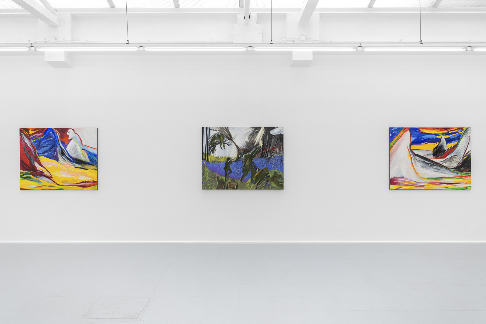 Jacqueline de Jong – WAR paintings from 1991 to 2014, Exhibition view