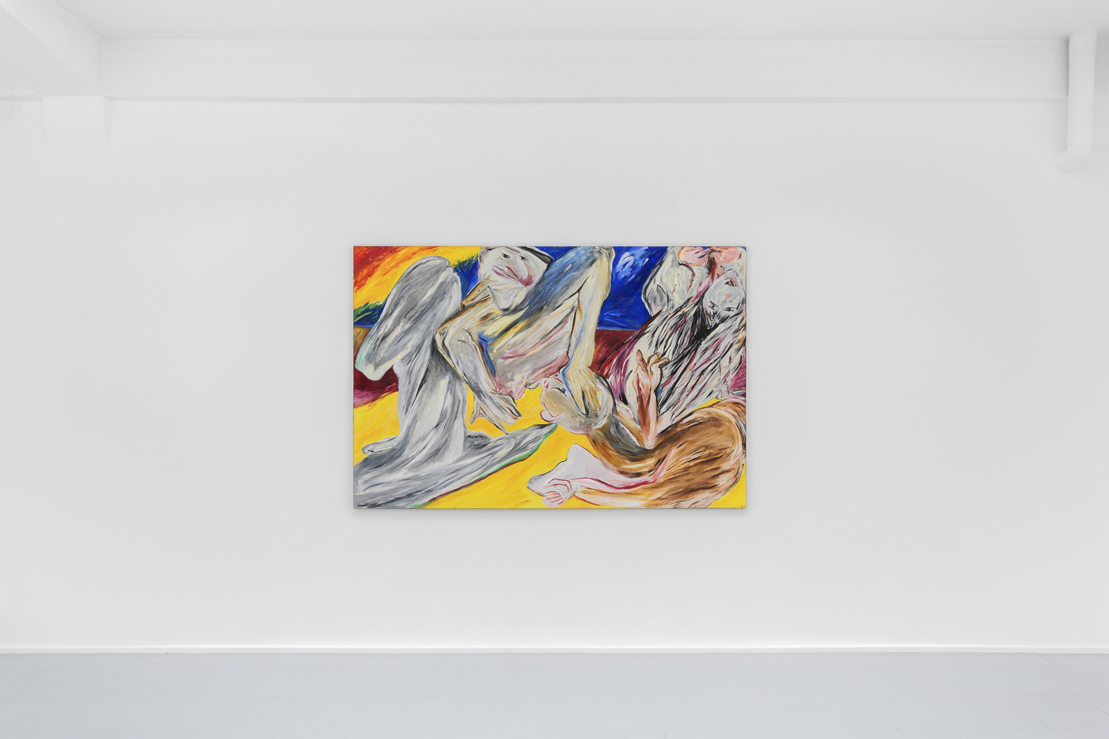 Jacqueline de Jong – WAR paintings from 1991 to 2014, Exhibition view