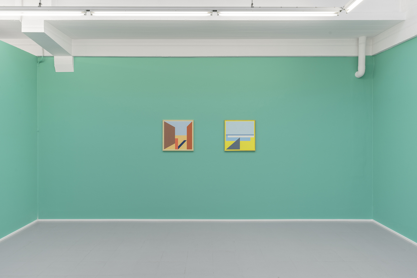 Léon Wuidar – La peinture au quotidien, 2001-2021, Exhibition view