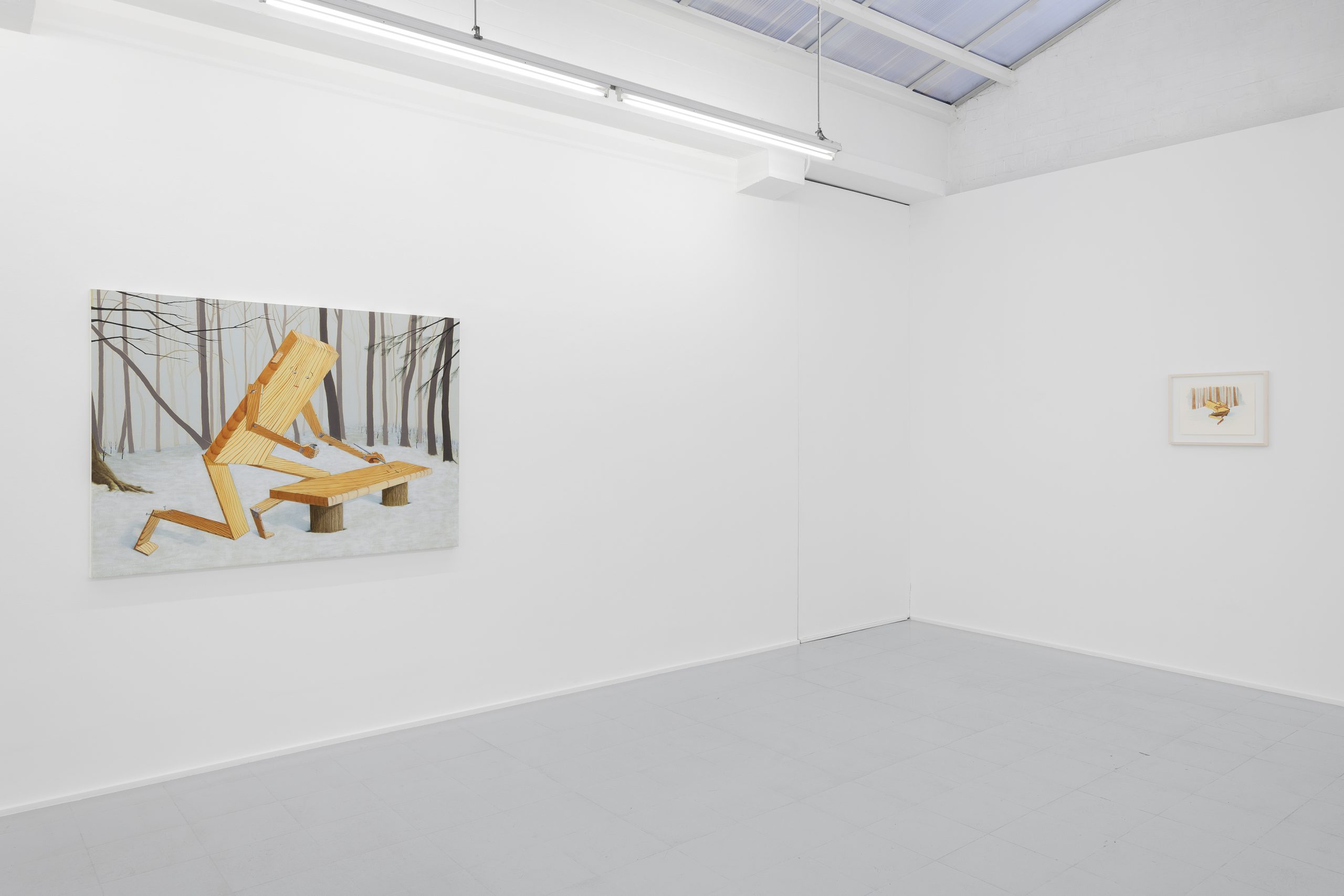 Sean Landers, Exhibition view