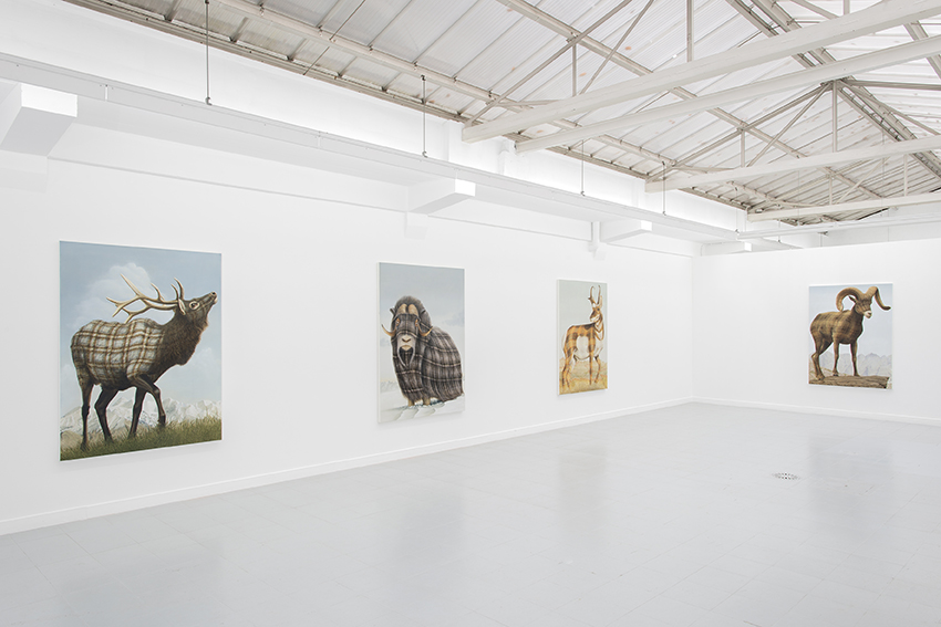 Sean Landers, Exhibition view