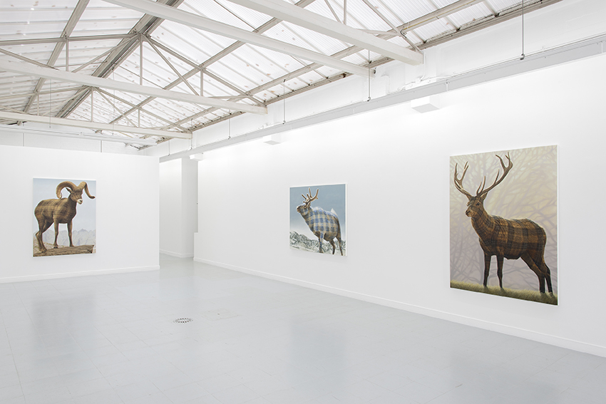 Sean Landers, Exhibition view