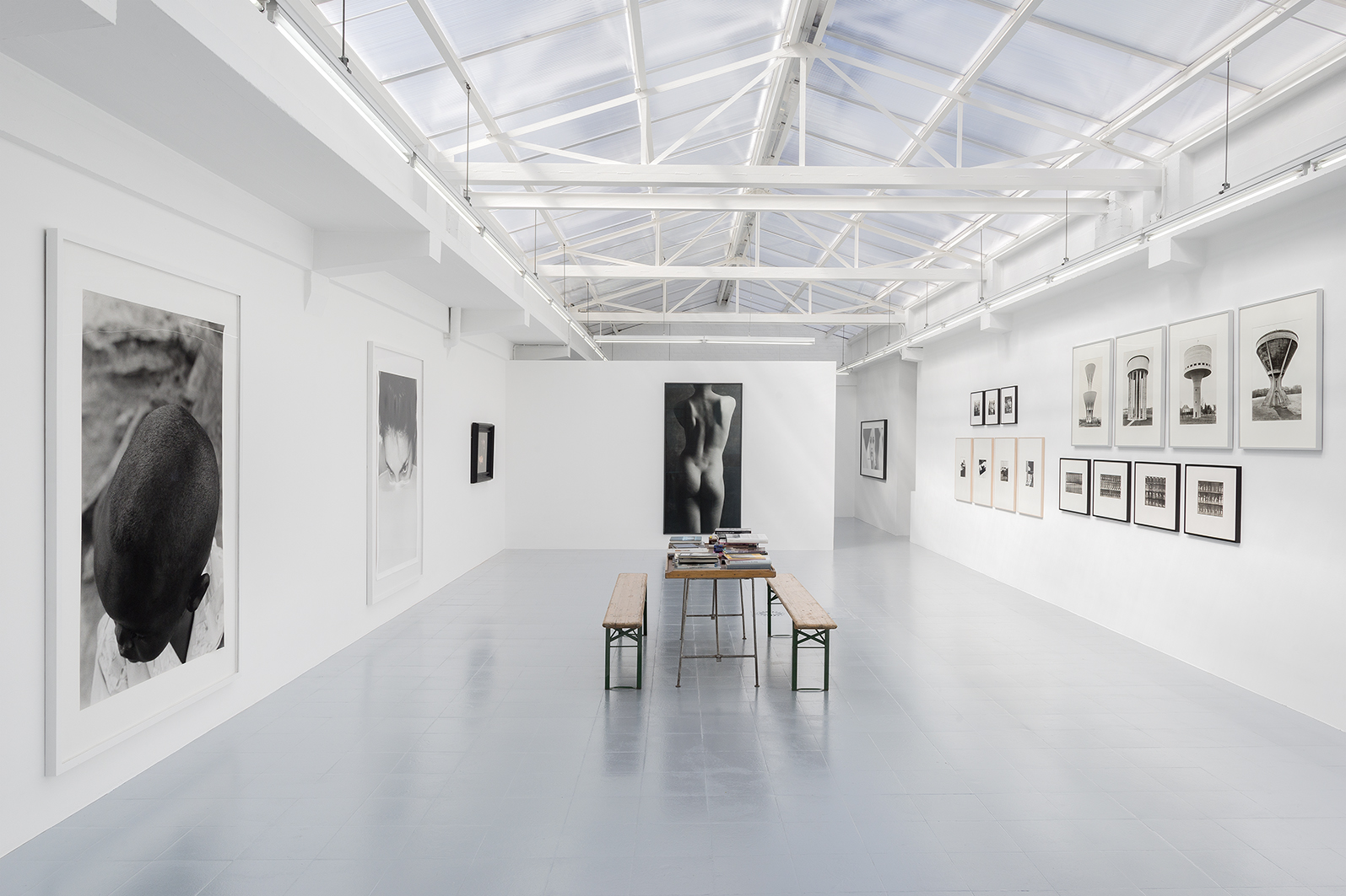 Une collection de photographies, Exhibition view