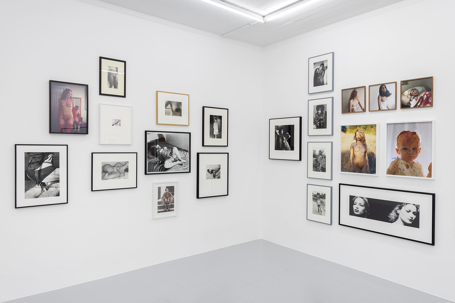 Une collection de photographies, Exhibition view