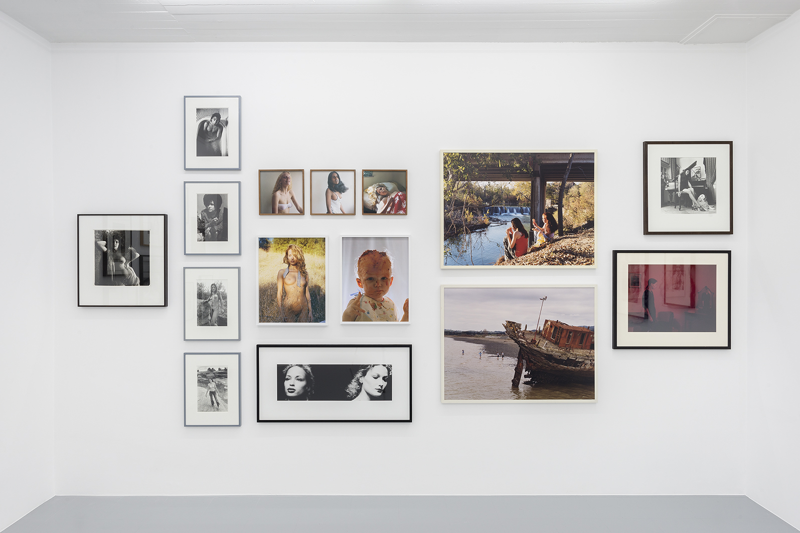 Une collection de photographies, Exhibition view
