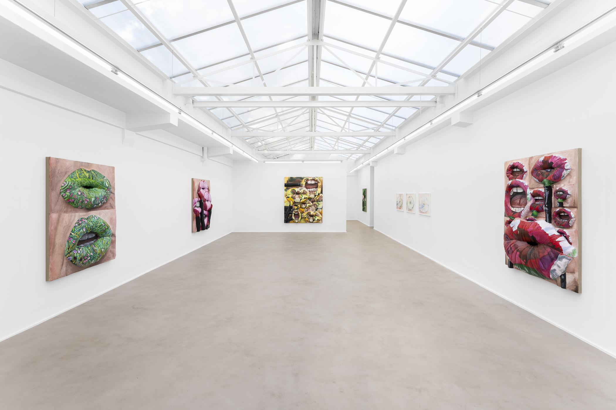 Gina Beavers – Florid, Exhibition view