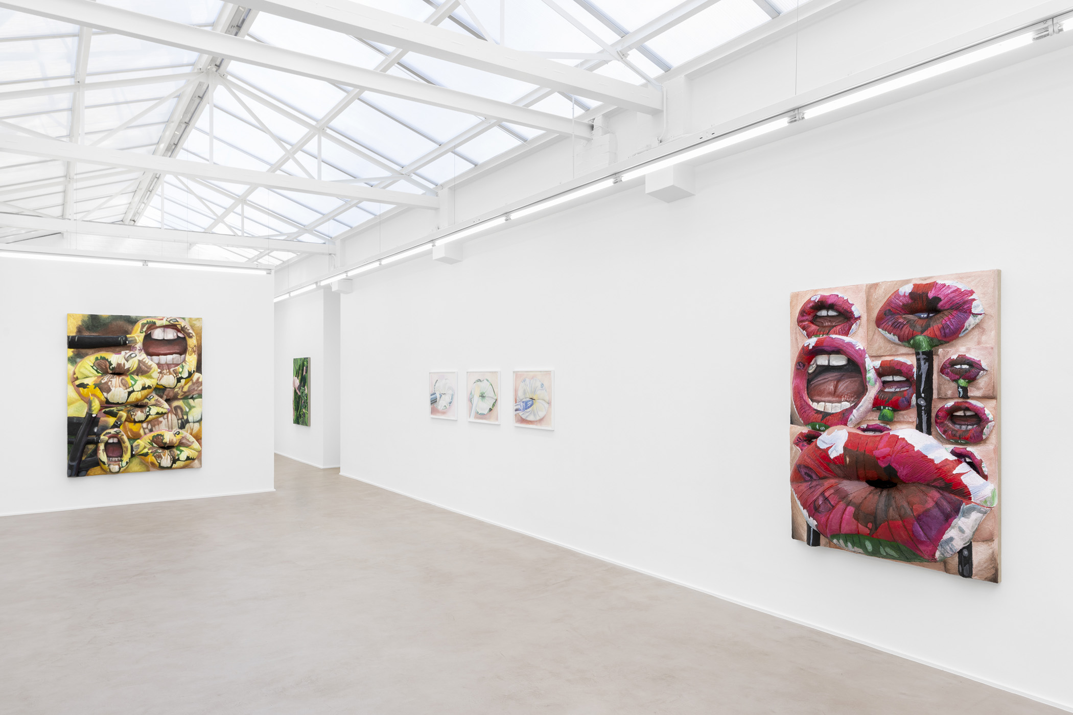 Gina Beavers – Florid, Exhibition view