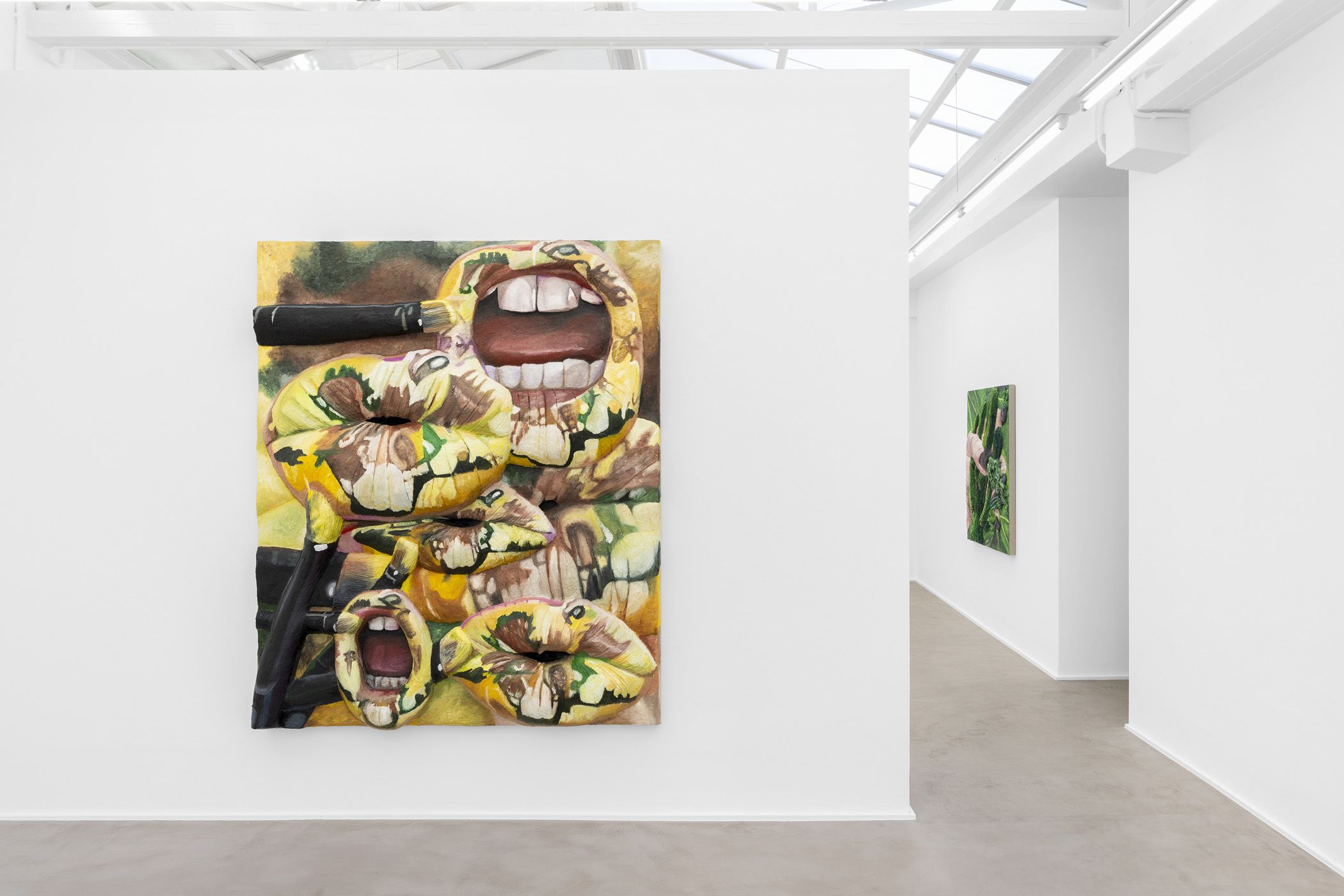 Gina Beavers – Florid, Exhibition view