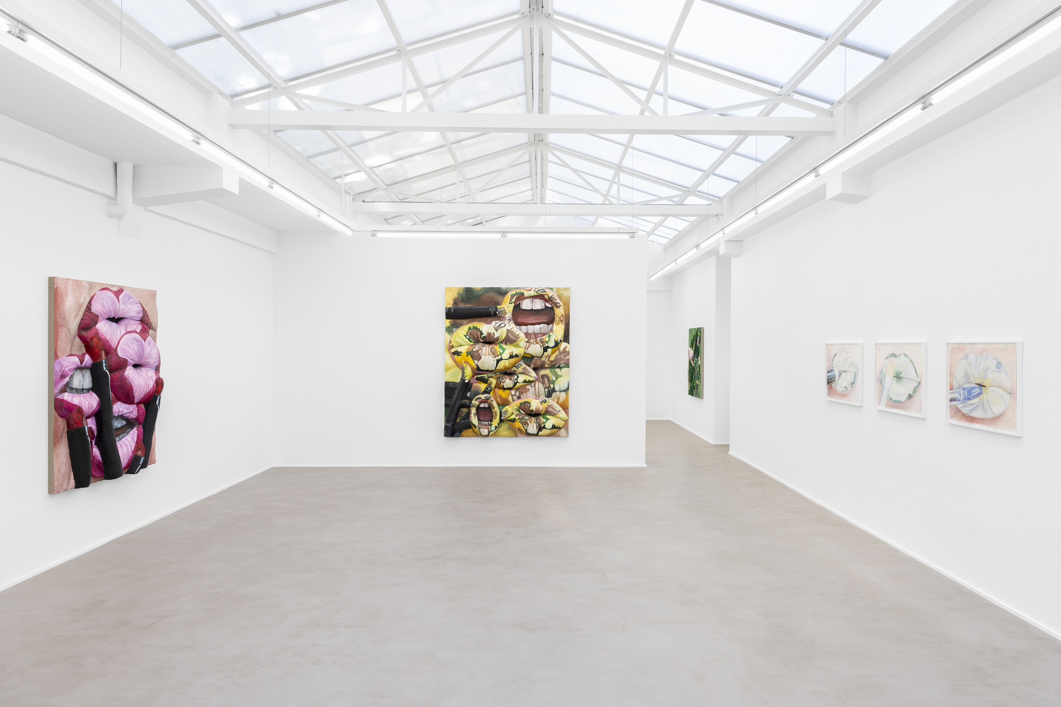 Gina Beavers – Florid, Exhibition view