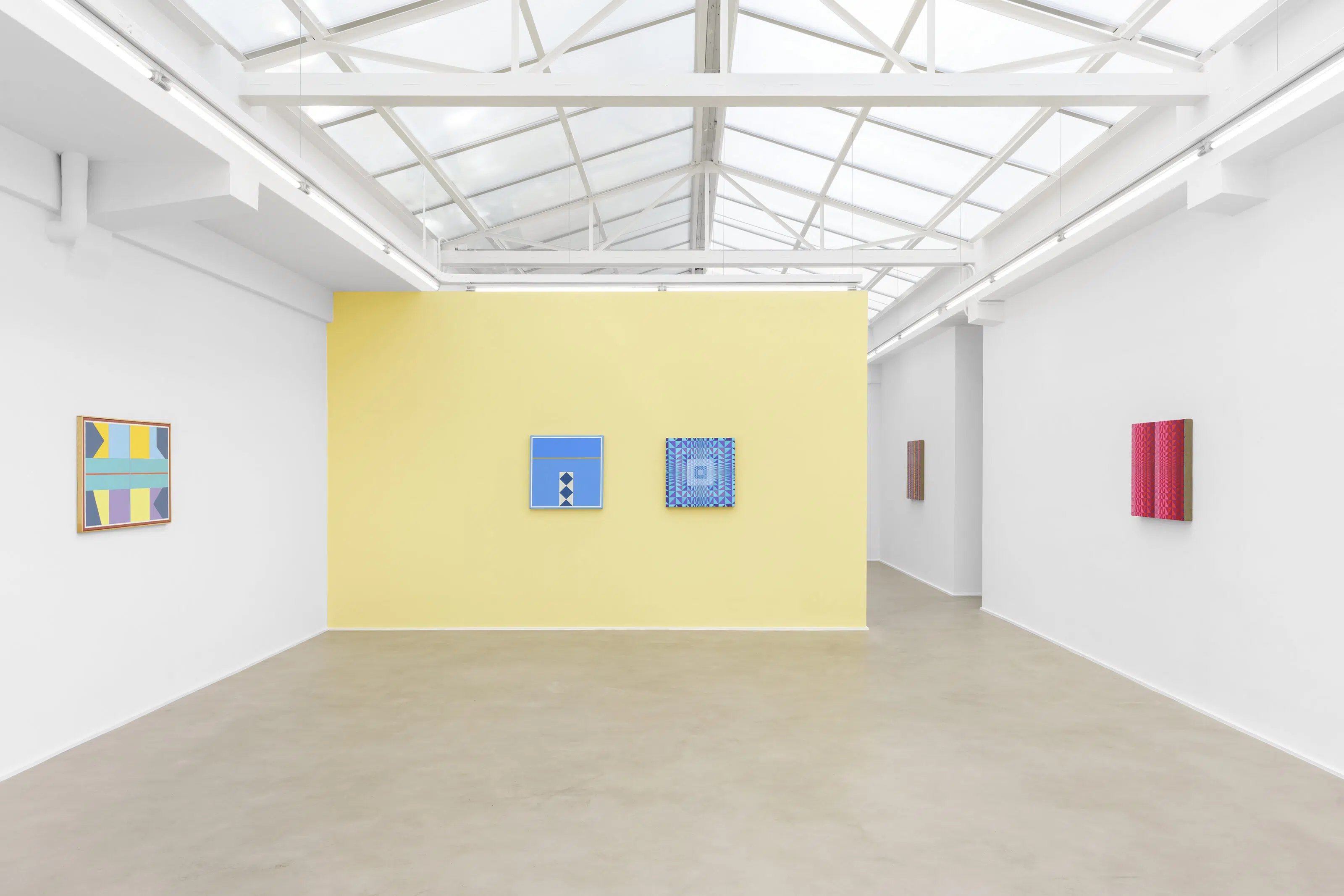 Des géométries instables, Exhibition view