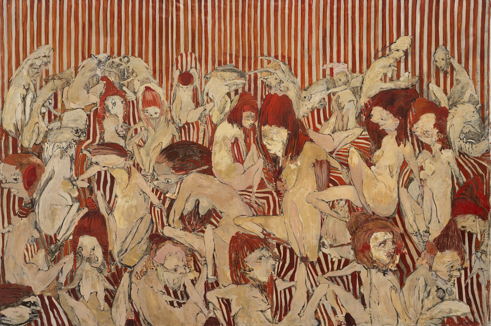Roger-Edgar-Gillet-Le-Harem-1969-huile-sur-toile-200×300-cm-collection-partiucliere-©Hugard-Vanoverschelde-1600pxl